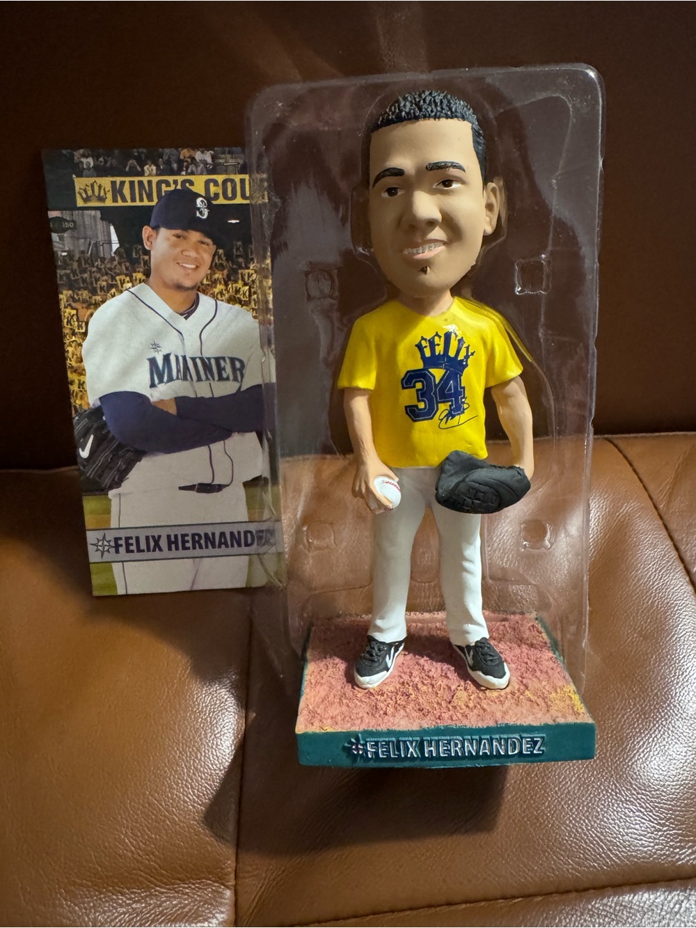 Felix Hernandez #34 Baseball Bobblehead